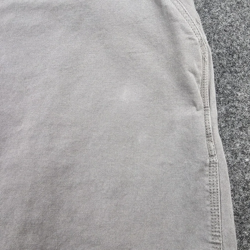 Carhartt‎ Relaxed Fit Canvas Shorts Men's 54 Gray Work Utility Stretch 102514